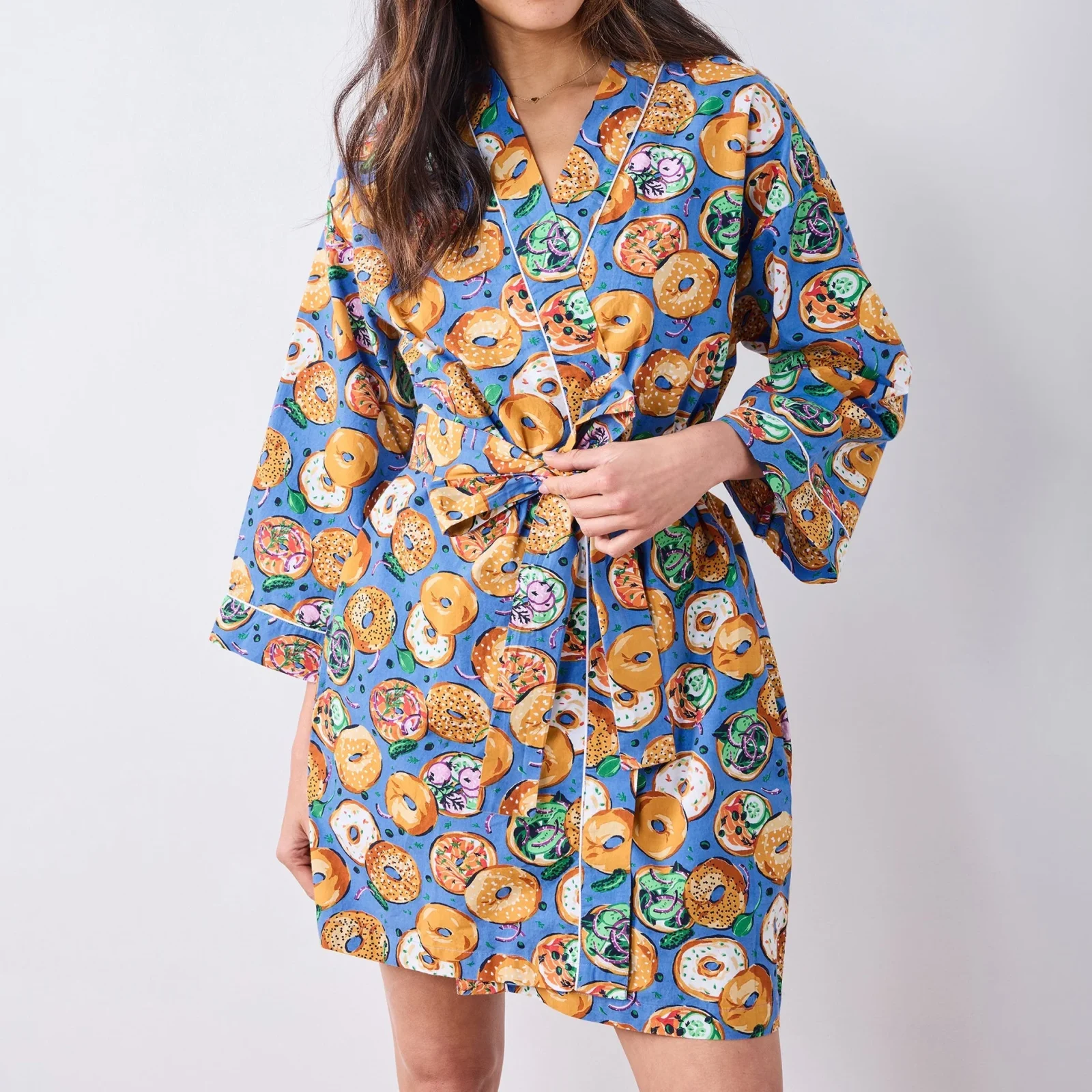 Printfresh Bagels & Schmear Robe