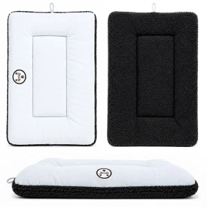 Pet Life ® 'Eco-Paw' Reversible Eco-Friendly Recyclabled Polyfill Fashion Designer Pet Dog Bed Mat Lounge