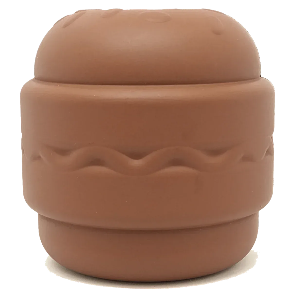 SP Hamburger Durable Rubber Chew Dog Toy & Treat Dispenser - Image 2