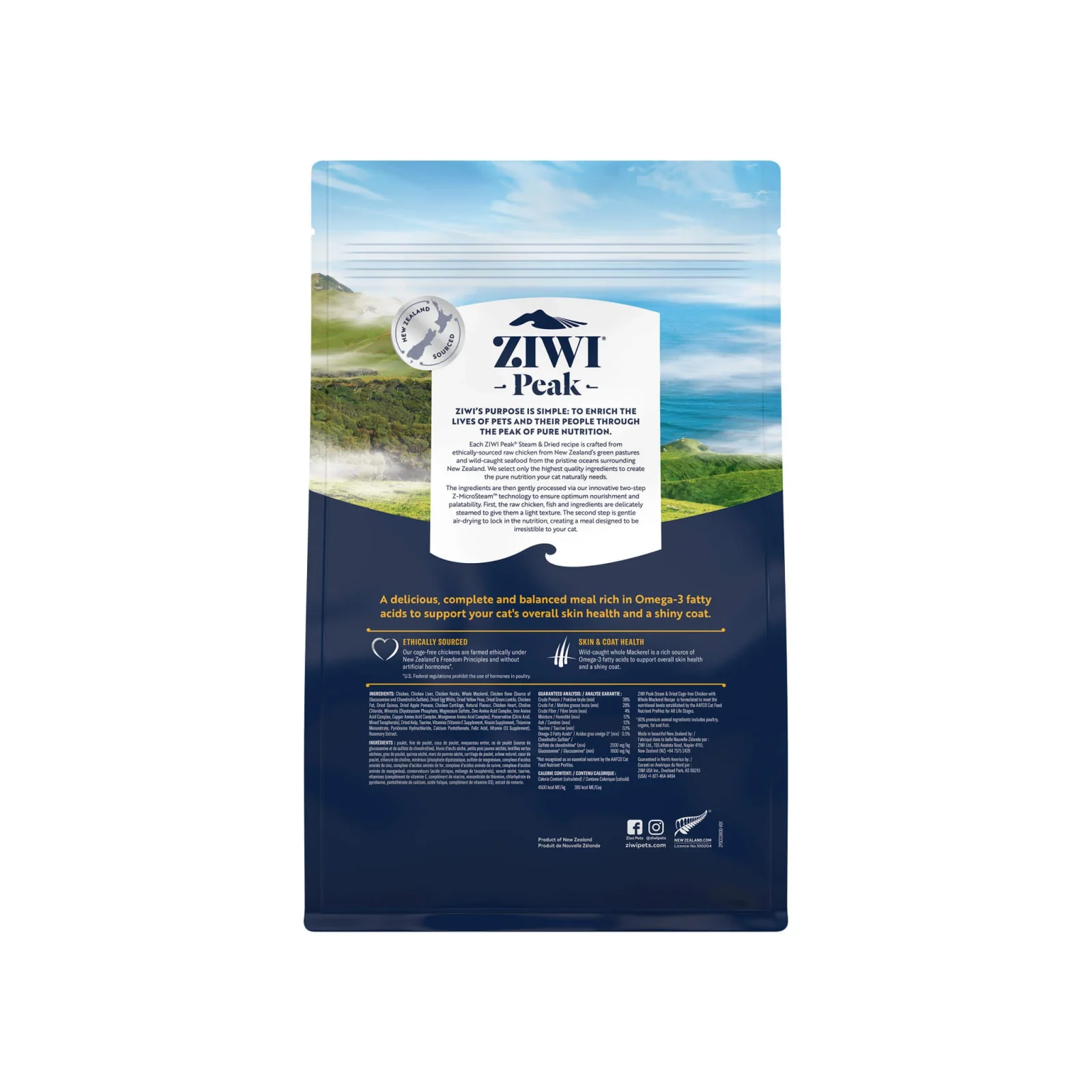 ZiwiPeak Steam & Dried Cat Food - Image 2