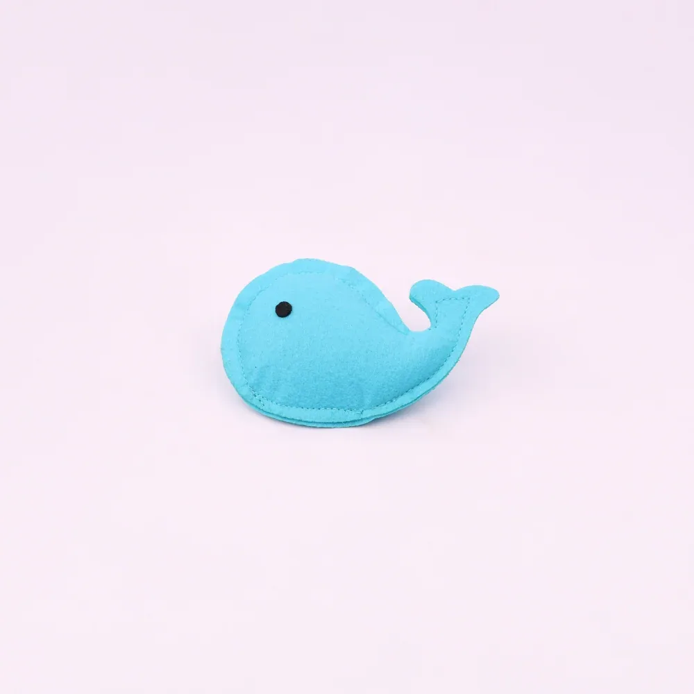 Skatrs Whaleyboo Whale Catnip Toy for Cats