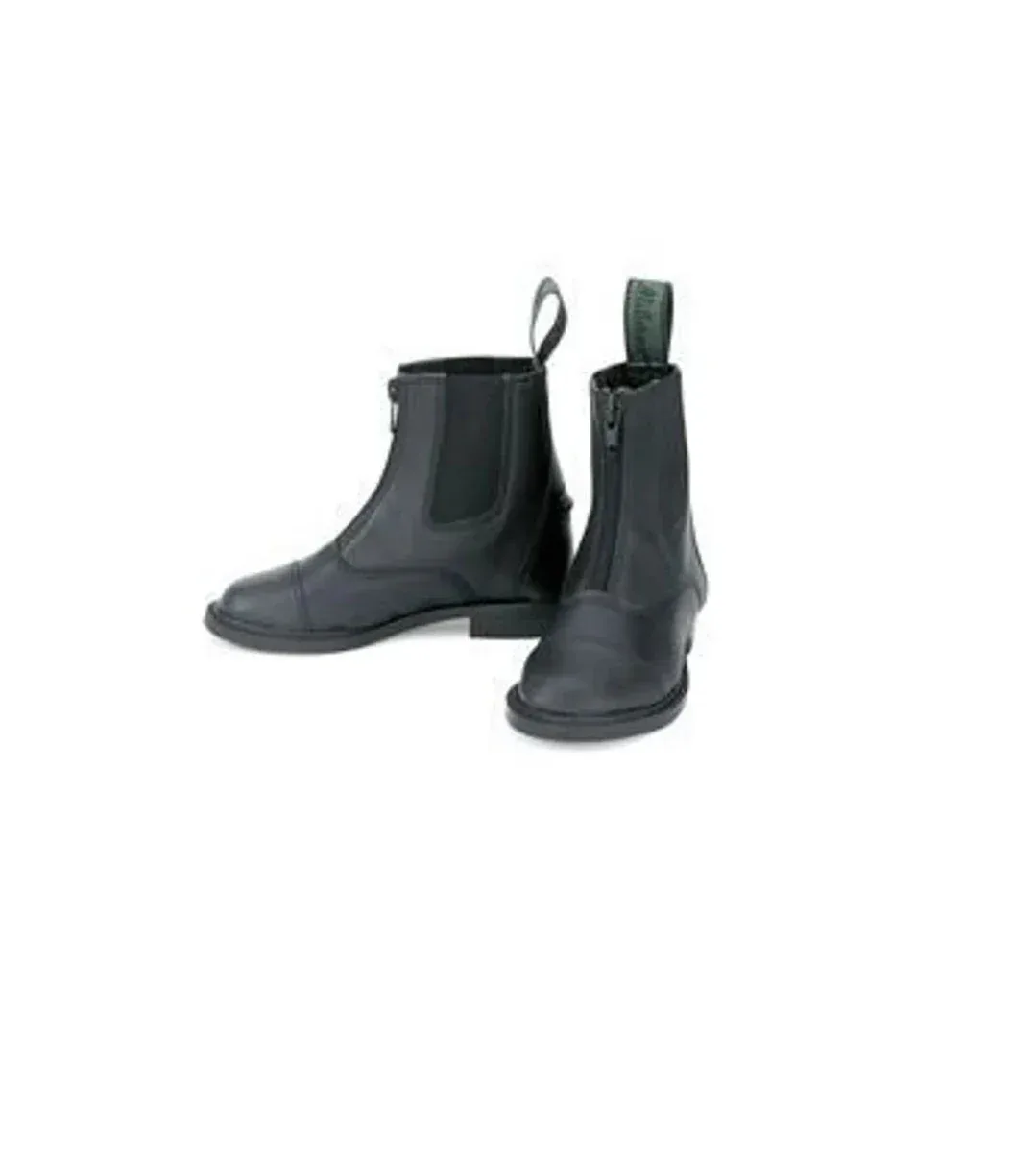 Lettia Children's Paddock Shoes- Black- 11 - Image 2