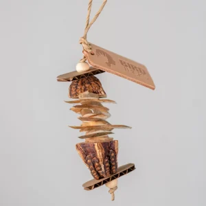 Mahogany Sandwich - Tiny Chunky Bird Toy