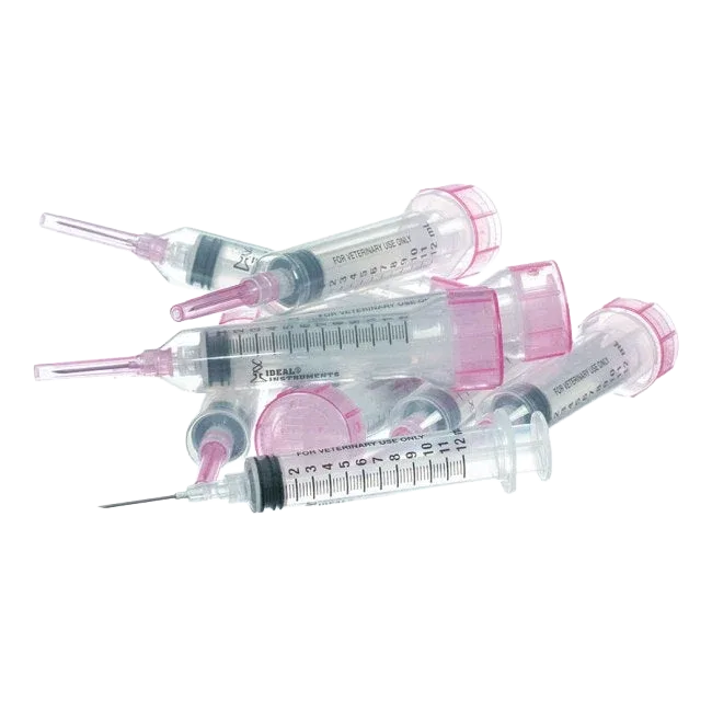 12cc Syringes with 18 gauge Needles