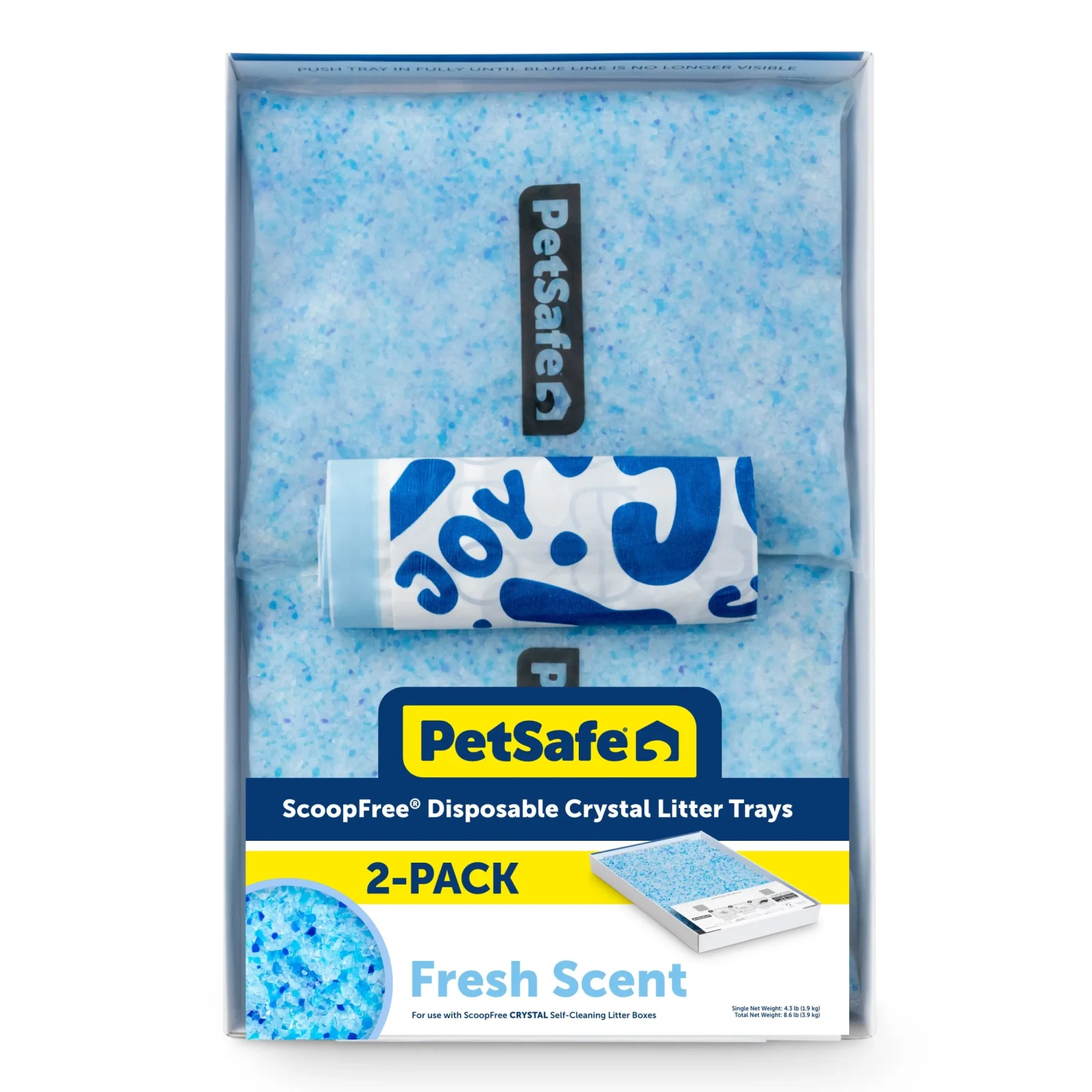 Disposable Litter Trays with Cleanup Bags – ScoopFree® Crystal Cat Litter