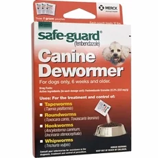 Merck Safeguard Canine Dewormer 3-pack (1 gm) - Image 2