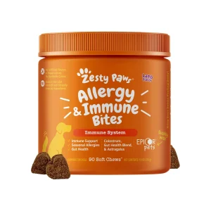 Zesty Paws Allergy & Immune Bites for Dogs