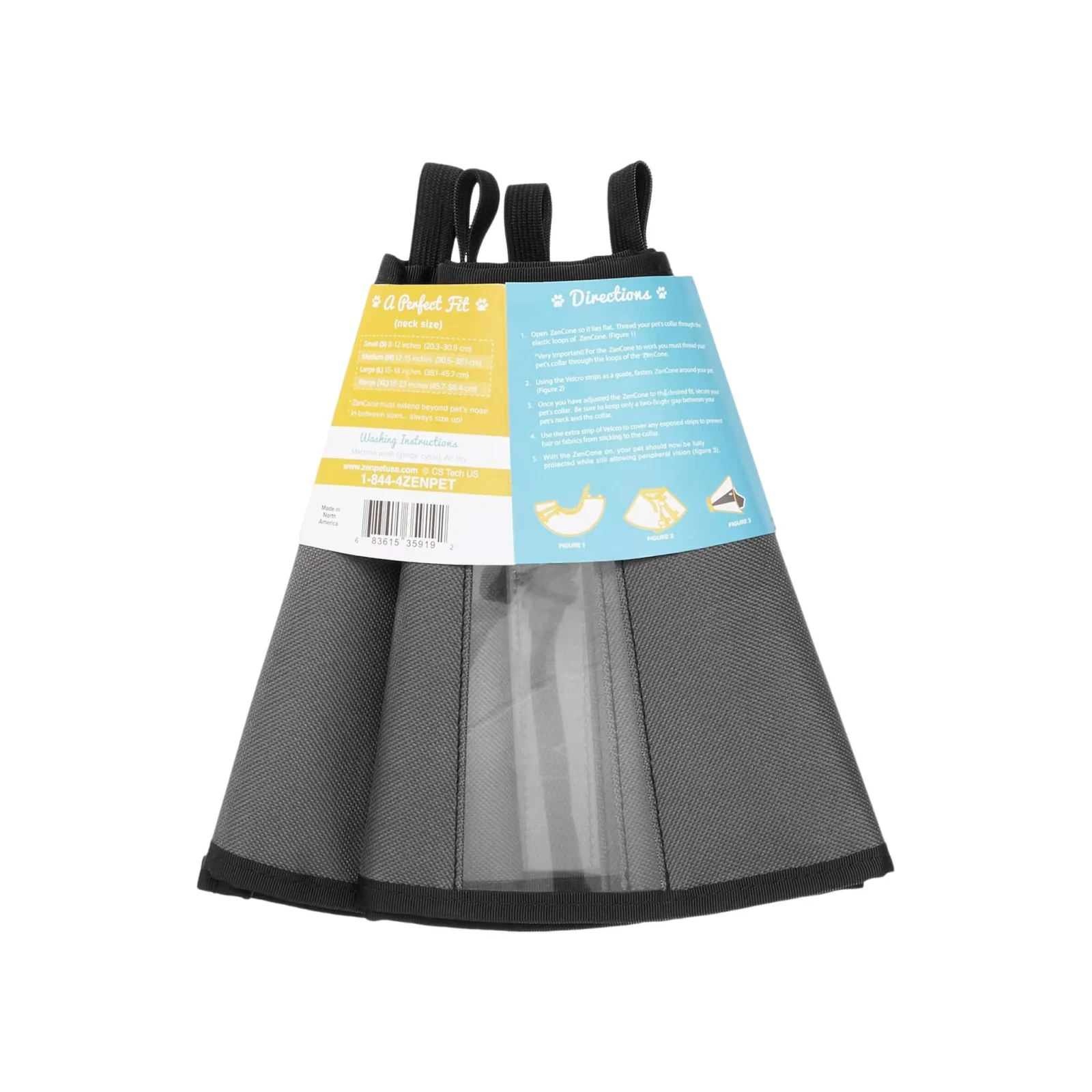 ZenPet ZenCone Soft Recovery Collar for Dogs & Cats - Image 2