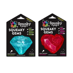 Spunky Pup Squeaky Gems Dog Toy