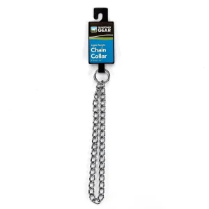 GG Lt Wt Chain Dog Collar 16 in 2.5 mm