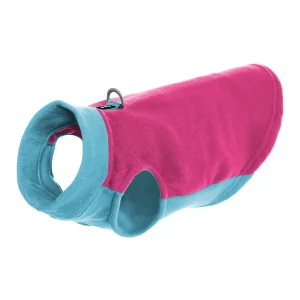 Fleece Vest Half Stretch in Pink