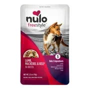 Nulo FreeStyle Lamb, Mackerel & Kelp in Broth Dog Food Topper