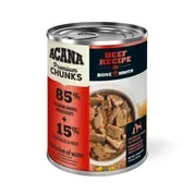 ACANA Premium Chunks Beef Recipe in Bone Broth Wet Dog Food
