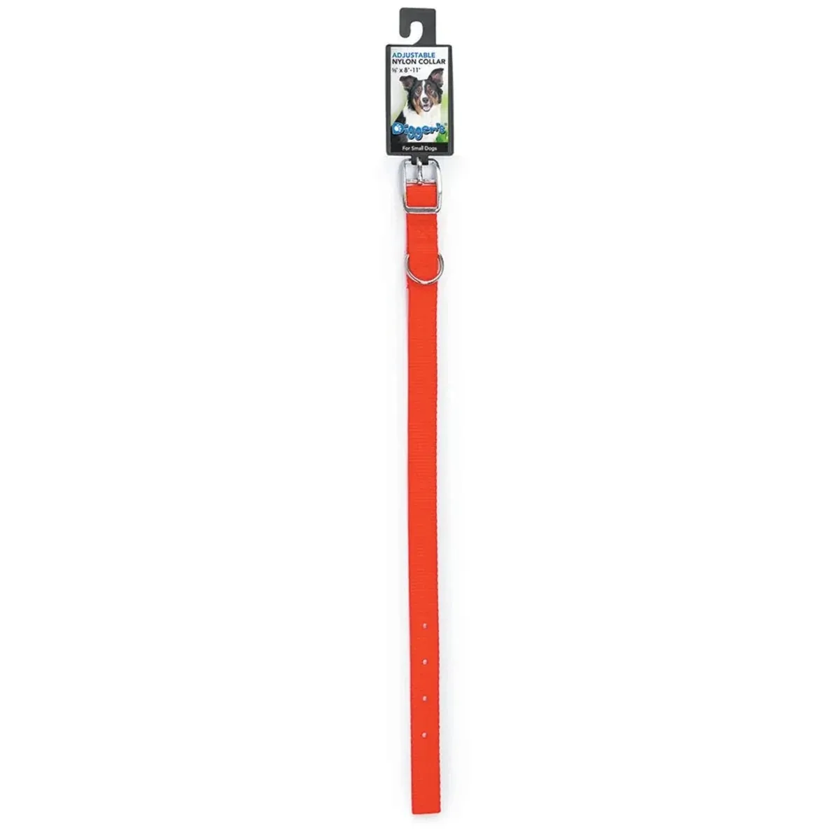 DGR 5/8 in Nylon Collar 16 in Neon Org