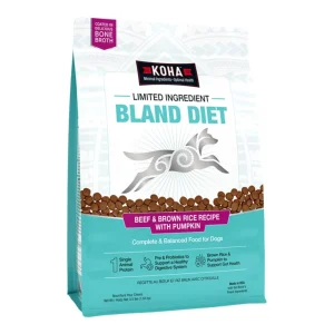 Koha Dog Limited Ingredient Bland Diet Beef Brown Rice, 3.5 lb