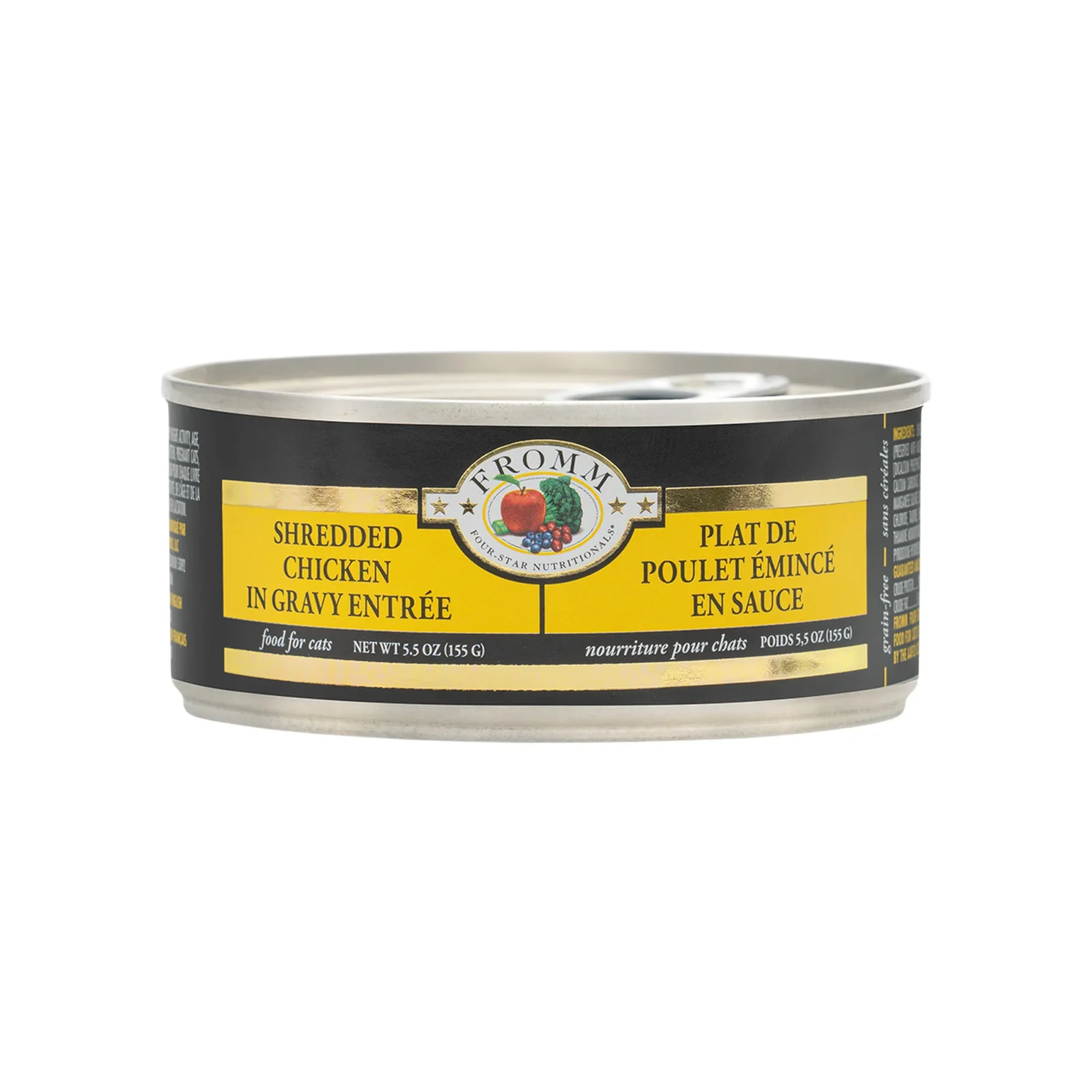 Fromm Four-Star Wet Cat Food Shredded in Gravy Entree