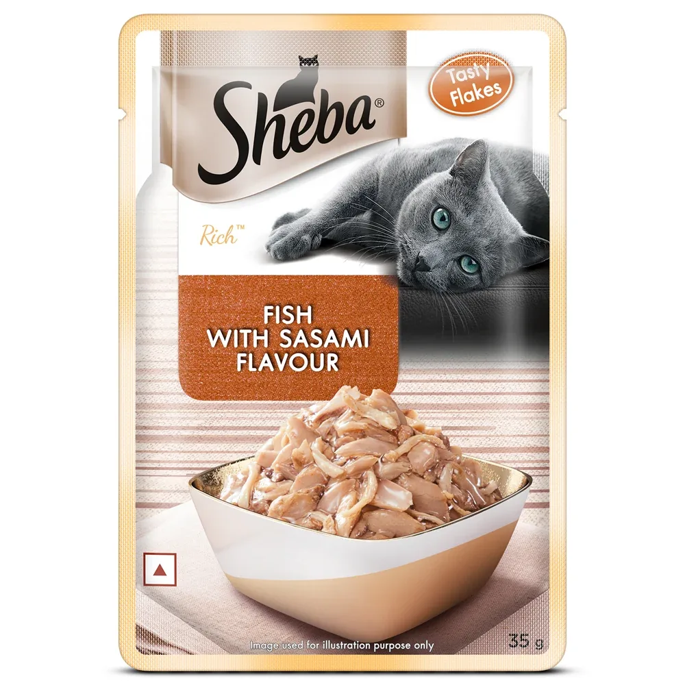 Sheba Fish with Sasami Premium Cat Wet Food