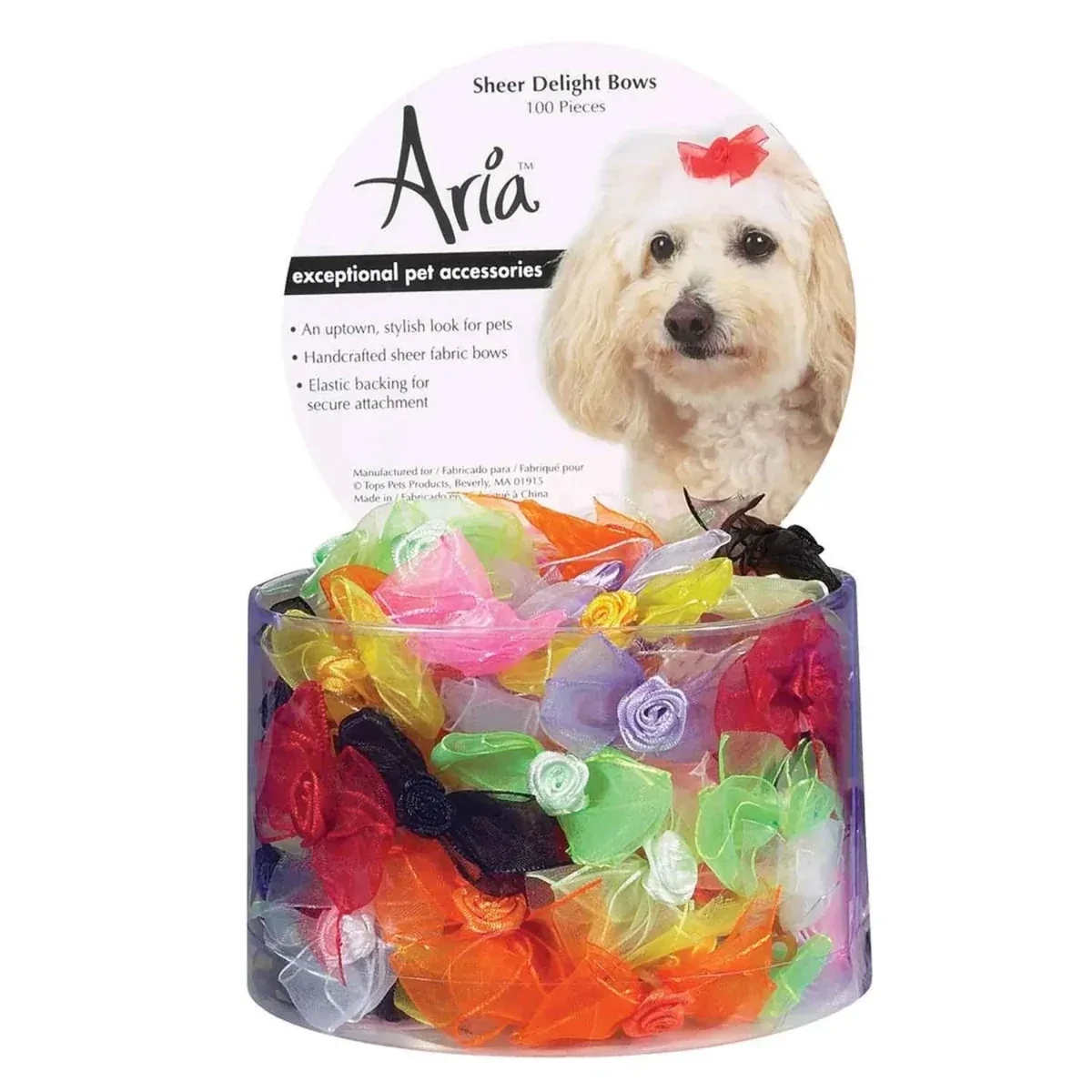 AR Sheer Delight Bow Canister 100 ct - Image 2