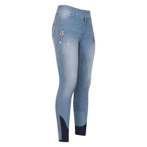 Imperial Riding Kids Riding Breeches Demi-Light Denim, 1-28 in