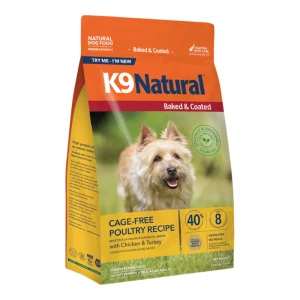 K9 Natural Dog Baked & Coated Cage Free Poultry Recipe, 16 lb