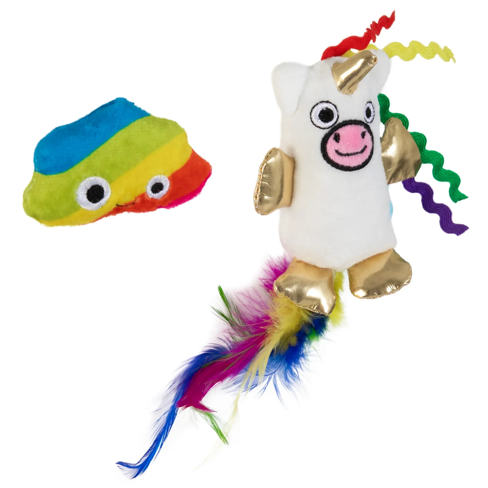 Mad Cat Mewnicorn With Catnip & Silvervine Cat Toy - Image 2