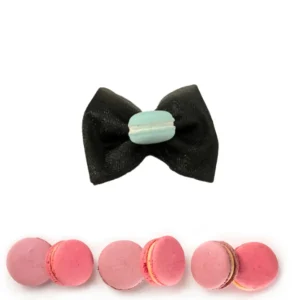 Macaroon Tulle Dog Hair Bow by Bark Fifth Avenue