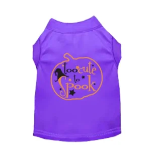 Too Cute to Spook Dog Tee - Halloween Graphic Pullover by Bark Fifth Avenue
