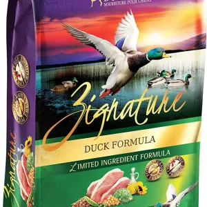 Zignature Duck Dog Food, 12.5 lb
