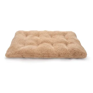 Latte Recycled Sherpa Dog Travel Mat