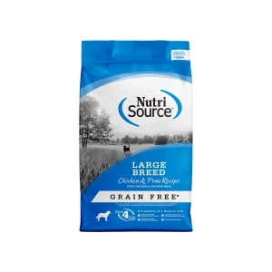 Nutrisource Grain Free Chicken & Pea Large Breed Dry Dog Food