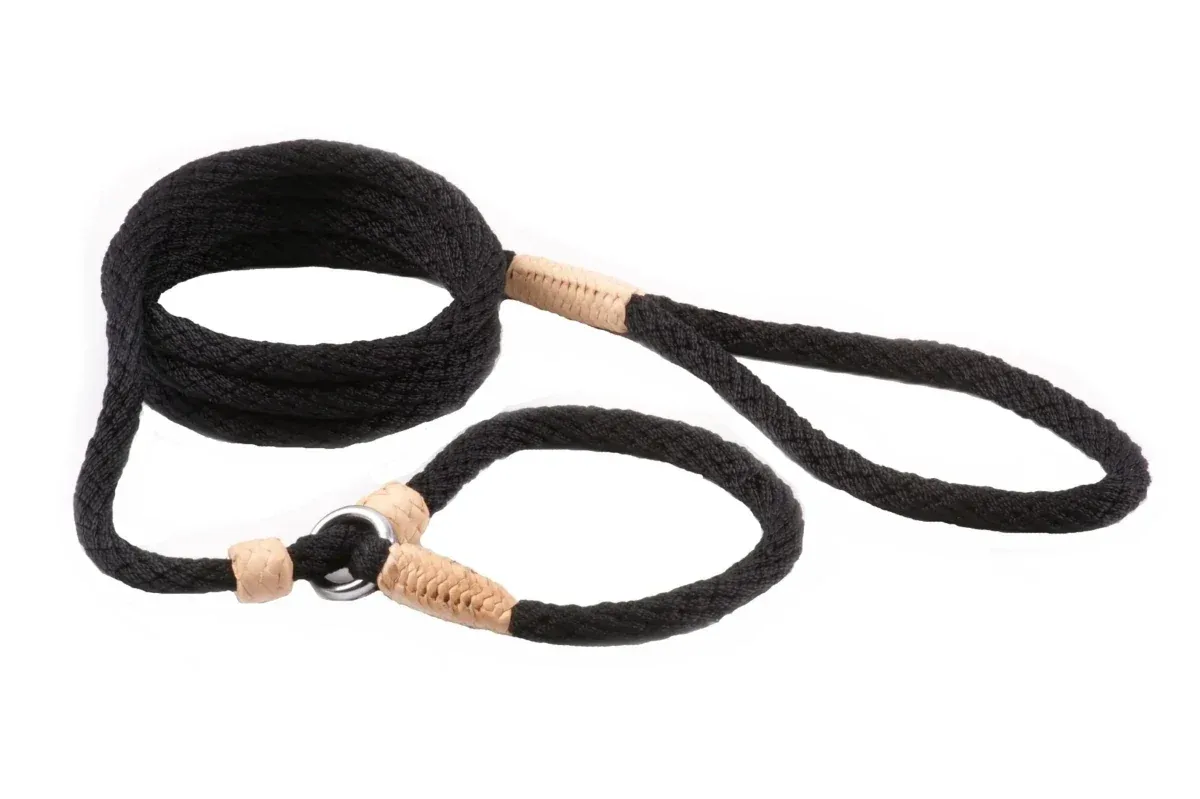Nylon Slip Dog Leash With 2 Stoppers (6 ft x 5/16 in or 8 mm) - Image 2