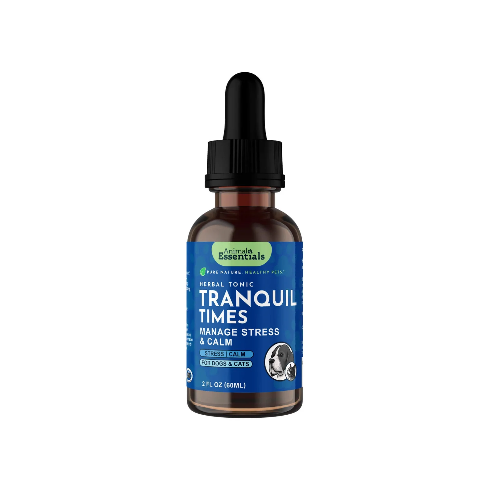 Animal Essentials Tranquil Times Anxiety Herbal Liquid Formula for Dogs & Cats - Image 2