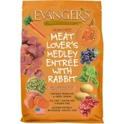 Evanger's Grain Free Meat Lover's Medley with Rabbit Dry Dog Food