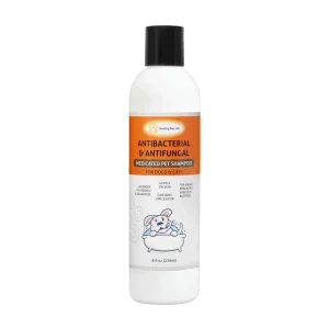 Classic's Lime Sulfur Medicated Dog Shampoo - Antifungal Antibacterial Treatment for Ringworm, Mange and Dry Skin - 8 fl oz