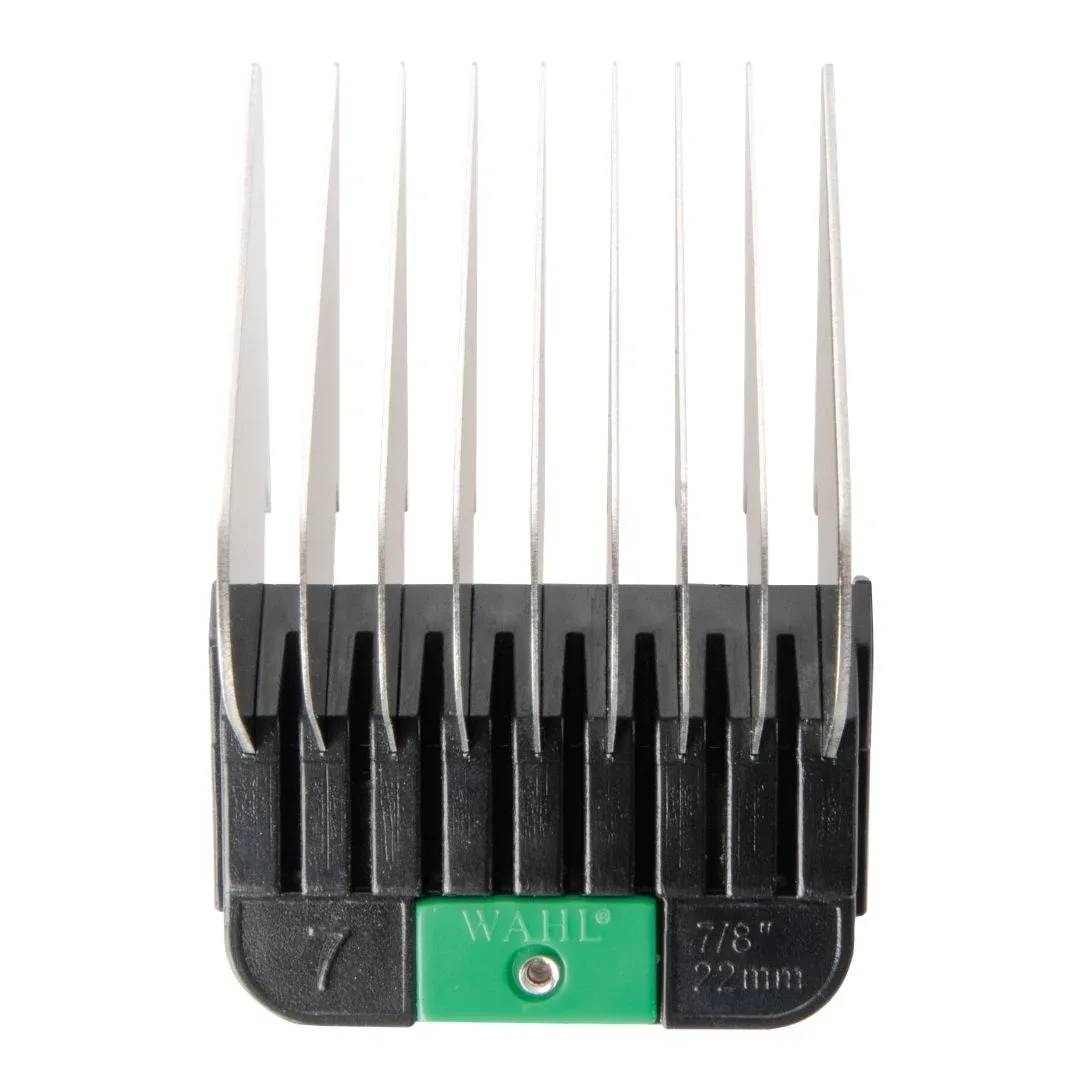 Wahl Stainless Steel Attachment Guide Comb #7, 7/8"