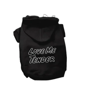 Bark Fifth Avenue Love Me Tender Dog Hoodie