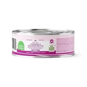 Open Farm Grain-Free Chicken and Salmon Pate Canned Cat Food
