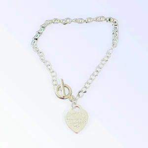 Return To Sniffany Heart Charm Necklace