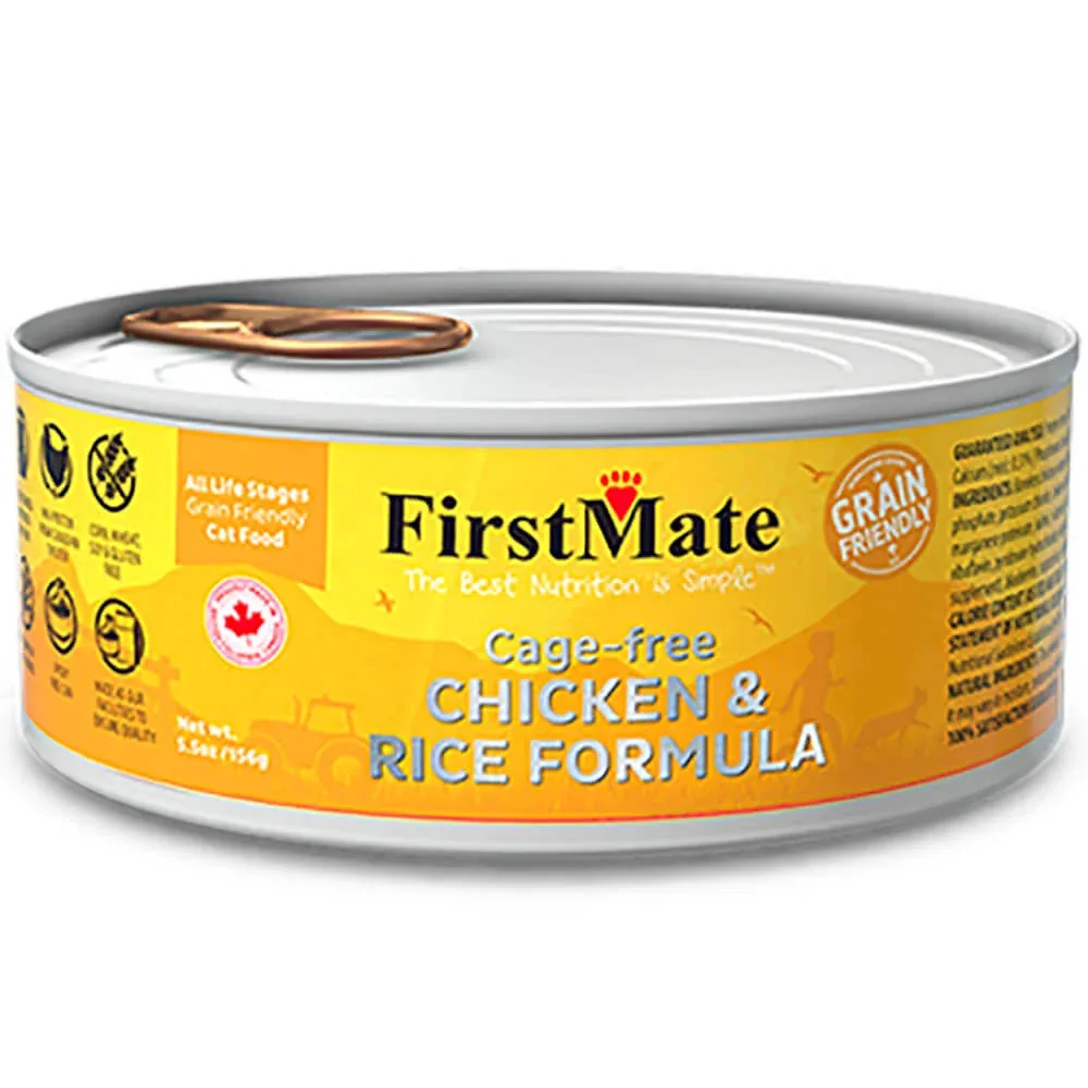 FirstMate Grain Friendly Limited Ingredient Wet Cat Food
