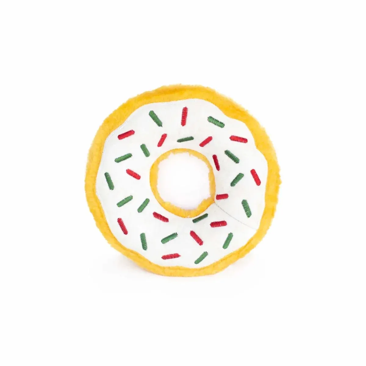 ZippyPaws Donutz Peppermint Plush Dog Toy