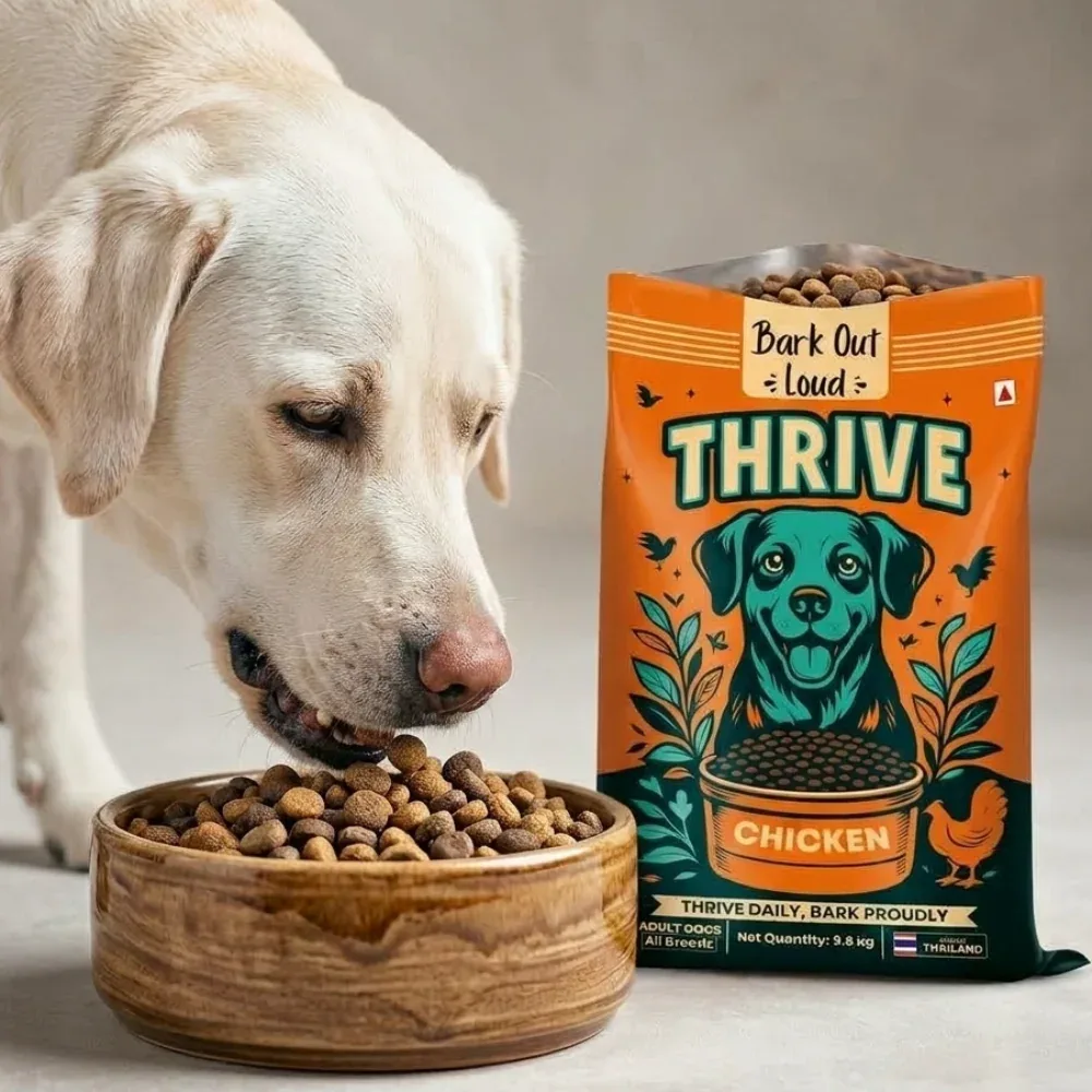 Bark Out Loud Thrive Chicken Flavour Adult Dog Dry Food - Image 2