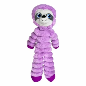 KONG Shakers Crumples Sloth Dog Plush Dog Toy X-Large