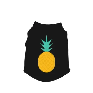 Pineapple Tank Top for Dogs - Sleeveless Summer Dog Shirt