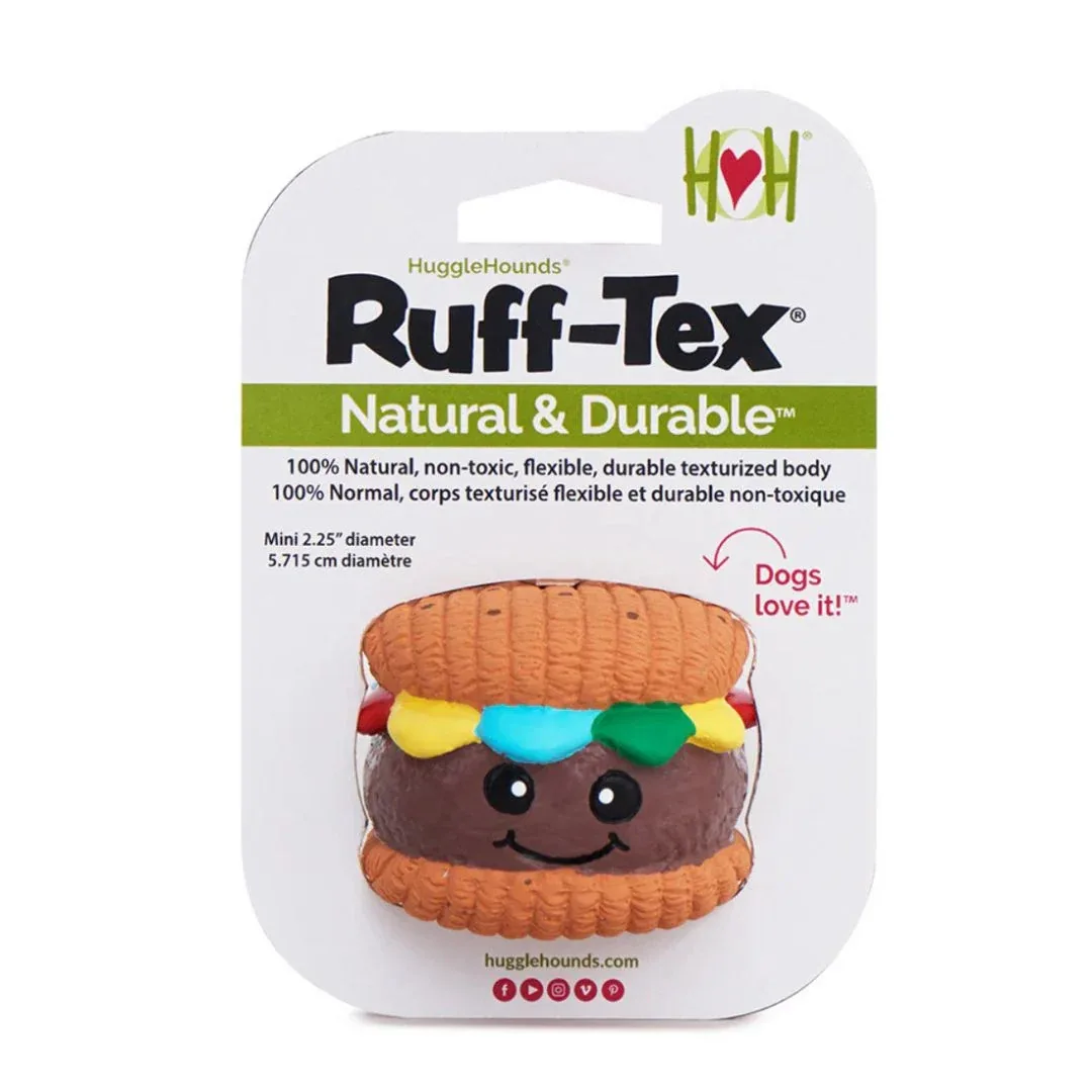 Hugglehounds Dog Ruff - Tex Big Buns Foodies Ball 2.5 in Small