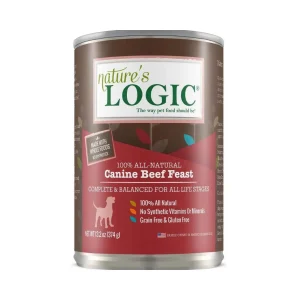 Nature's Logic Dog Beef, 13.2 oz each, Case of 12