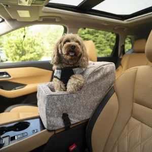 Luxury High-Back Console Dog Car Seat- Show Dog Collection