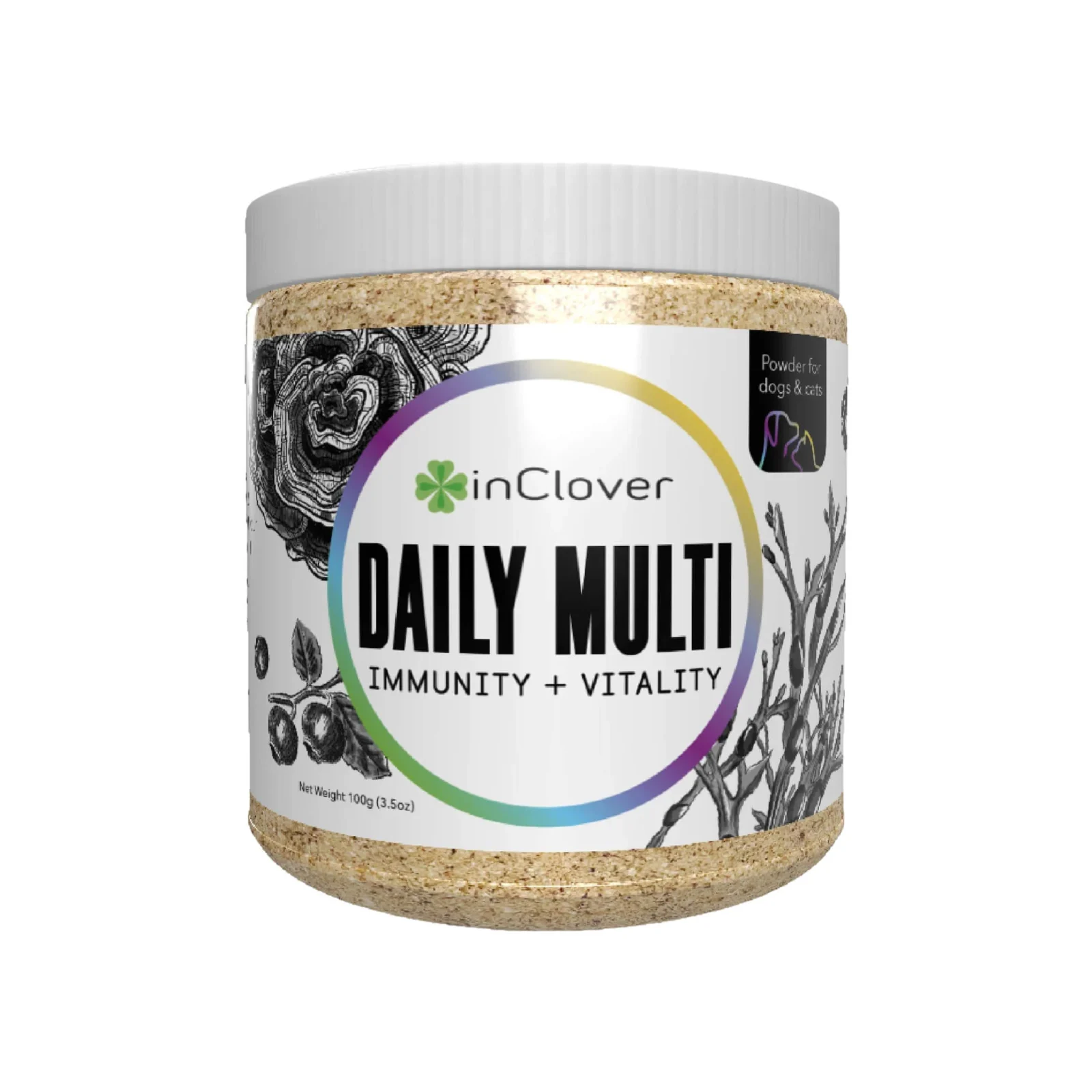 In Clover Daily Mulivitamin Powder for Dogs & Cats