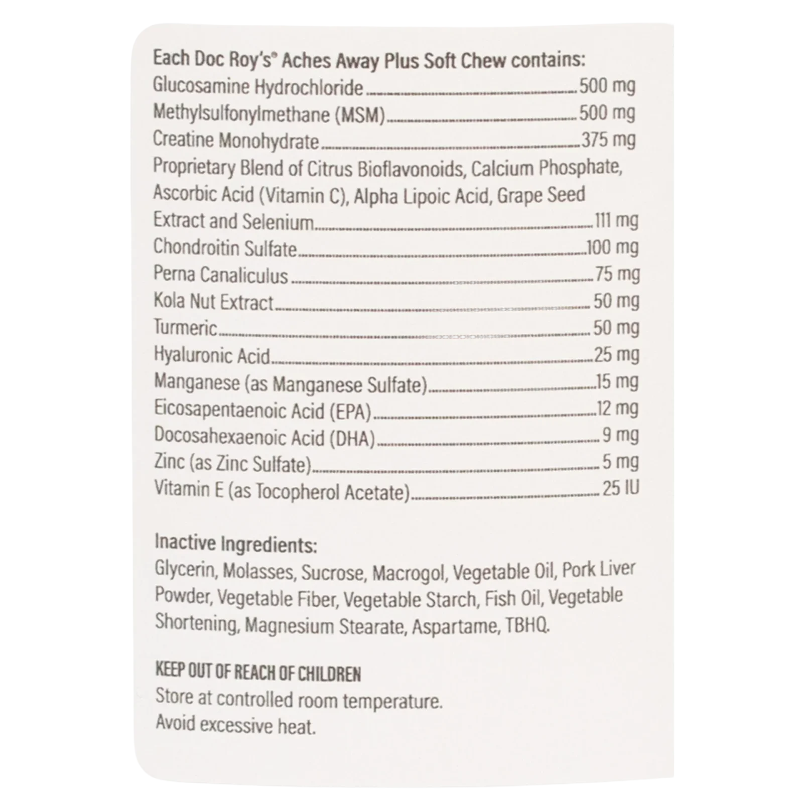Doc Roy's® Aches Away Plus™ - Image 2