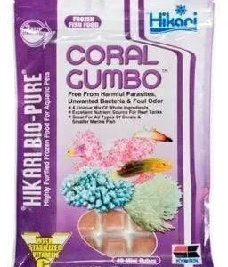 Hikari Bio-Pure Frozen Coral Gumbo - Mini Clubes - 1.75 oz