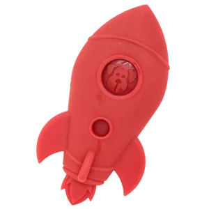 Spotnik Rocket Ship Ultra Durable Nylon Dog Chew Toy for Aggressive Chewers